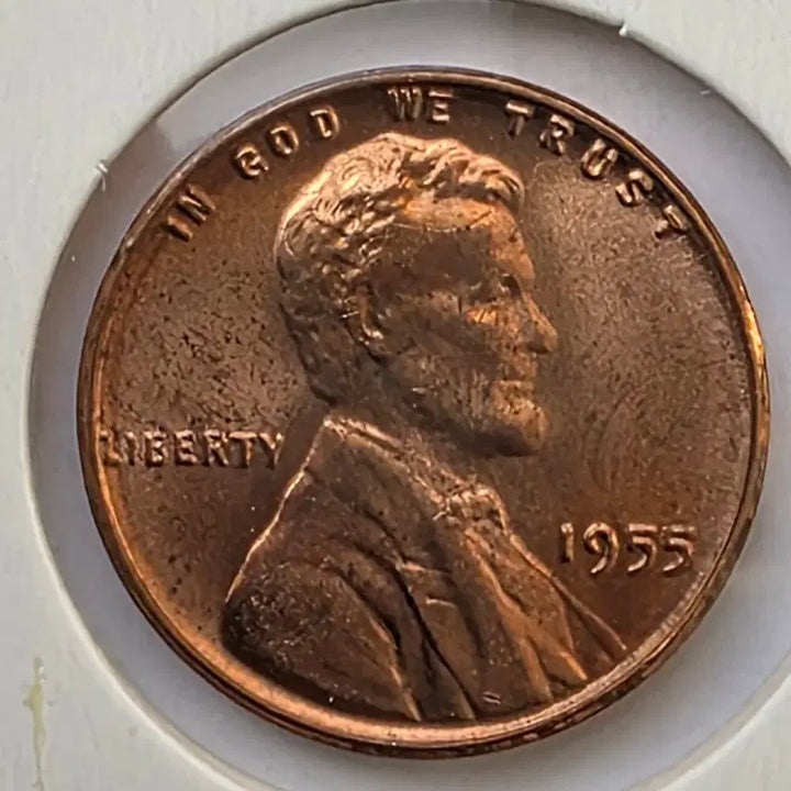 [BUNJANG] Lincoln 1955 Uncirculated Penny / 링컨 1센트 1955년도 미사용 페니