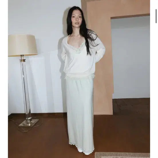 [BUNJANG] Monoha Lace Skirt / 모노하 스커트