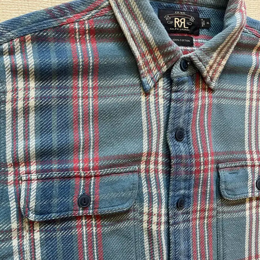 [BUNJANG] RRL Flannel Plaid Shirt / 90s RRL FLANNEL PLAIDS SHIRTS