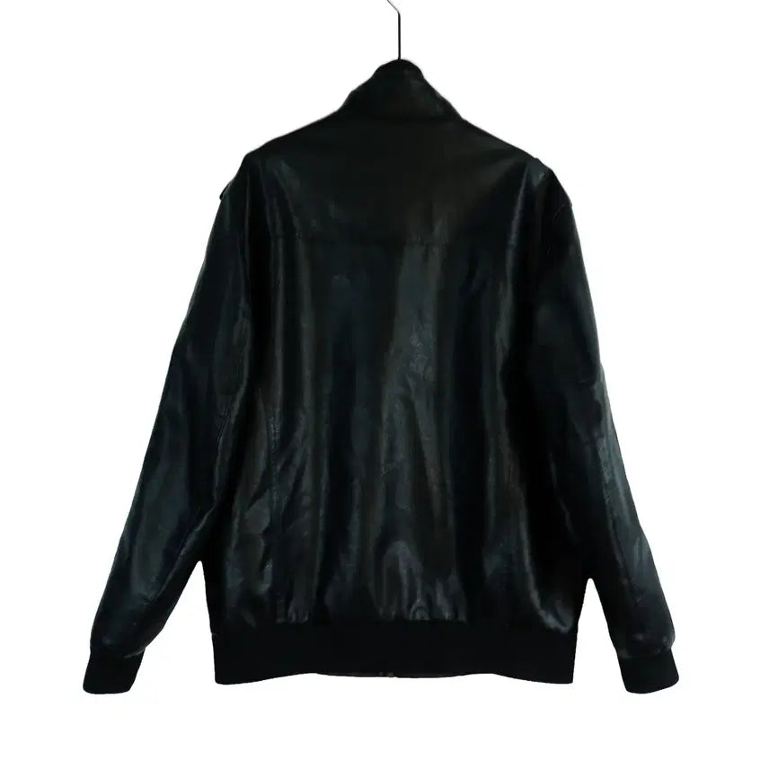 [BUNJANG] Unbranded Eco Leather Biker Jacket - Black (L) Men&