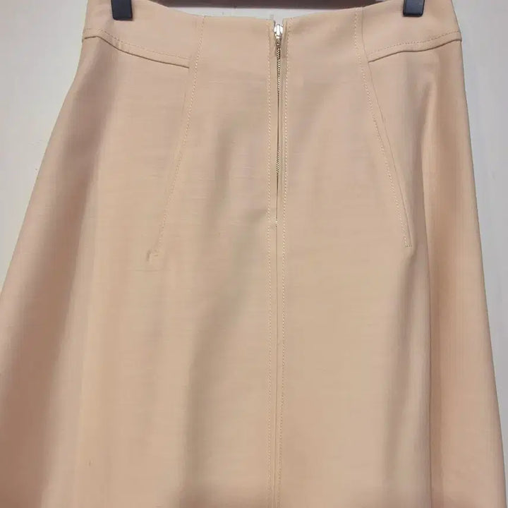 [SOLD OUT] 오브제 베이지 A라인 플레어 스커트
