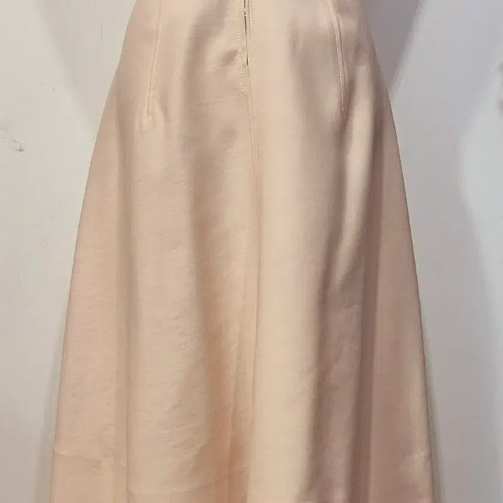 [SOLD OUT] 오브제 베이지 A라인 플레어 스커트
