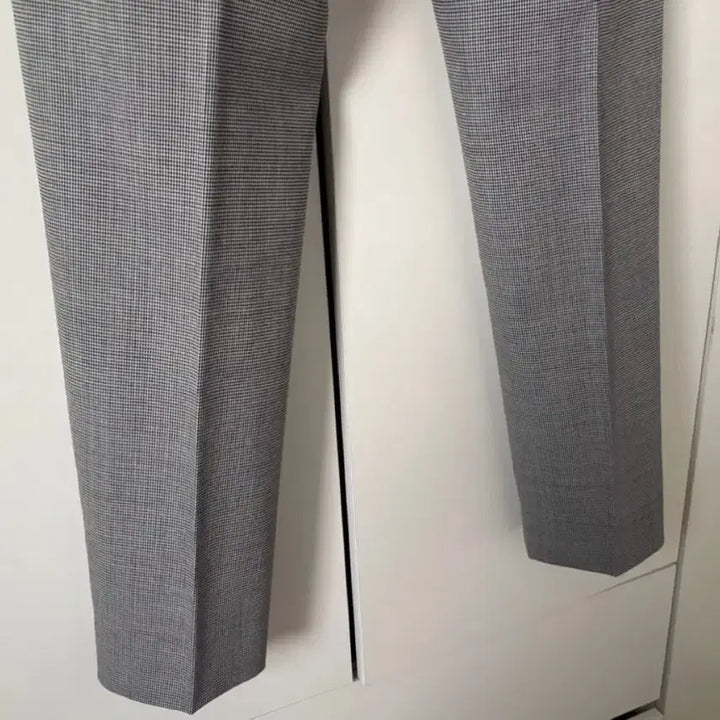 [BUNJANG] ZIG Grey Checkered Wool Suit Set / 지이크 모직원단 잔체크 그레이 정장 셋업 수트 100/78사이즈