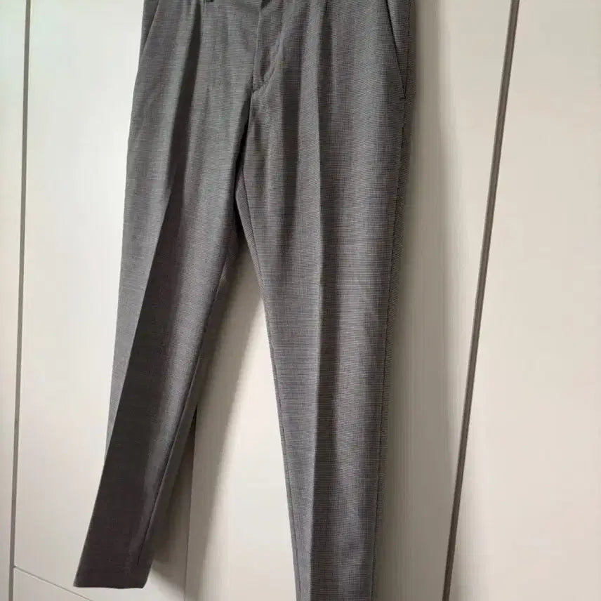 [BUNJANG] ZIG Grey Checkered Wool Suit Set / 지이크 모직원단 잔체크 그레이 정장 셋업 수트 100/78사이즈