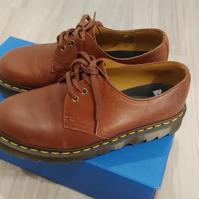 [BUNJANG] Dr. Martens 1461 ZIGGY Brown Shoes / 닥터마틴 1461 지기 브라운 41