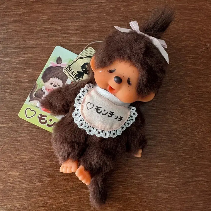 [BUNJANG] Monchhichi 50th Anniversary Crying Girl Keychain / 몬치치 50주년 울보 여아 키체인