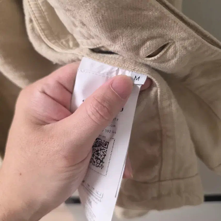[BUNJANG] Stone Island Ghost Piece Linen Shirt Jacket / 스톤아일랜드 고스트피스 린넨 셔츠 자켓