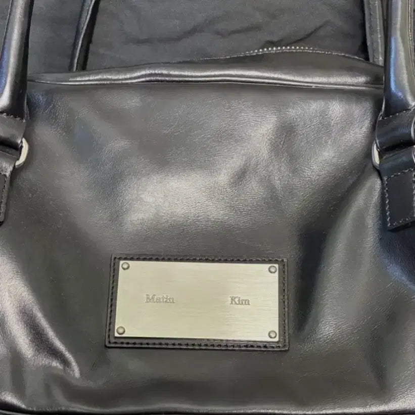 [SOLD OUT] 마뗑킴 빈티지레더 보스턴백팩