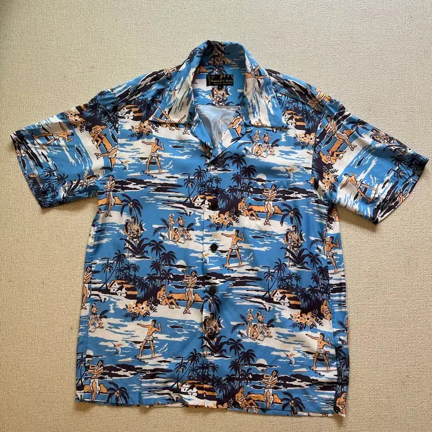 [BUNJANG] MICKY OYE Rayon Hawaiian Shirt / MICKY OYE RAYON HAWAIIAN SHIRTS