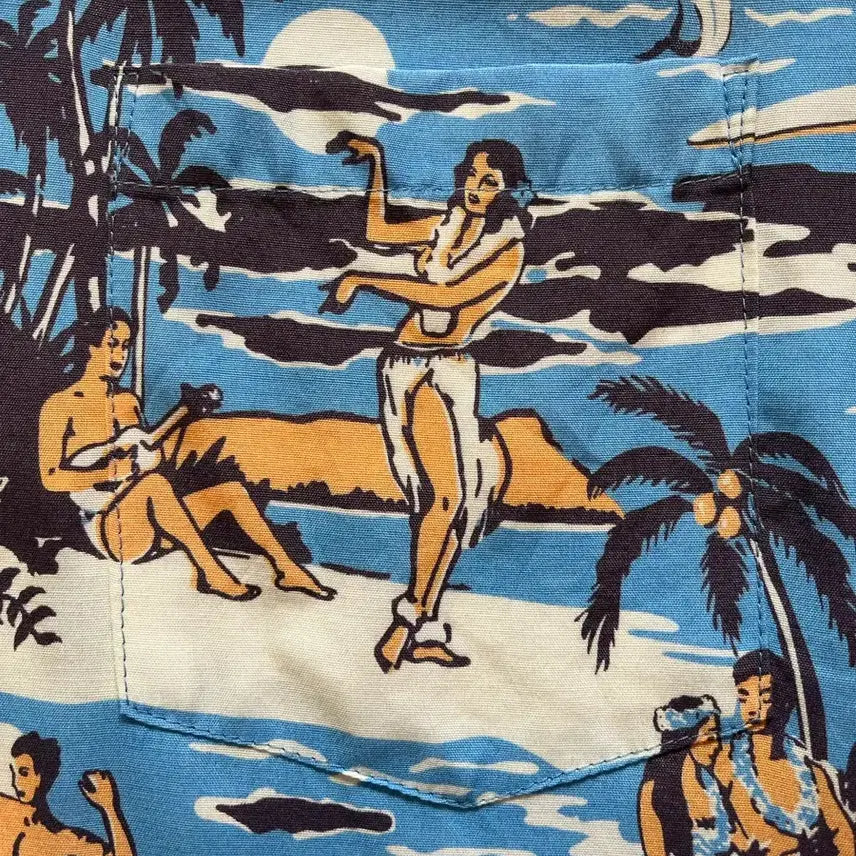 [BUNJANG] MICKY OYE Rayon Hawaiian Shirt / MICKY OYE RAYON HAWAIIAN SHIRTS