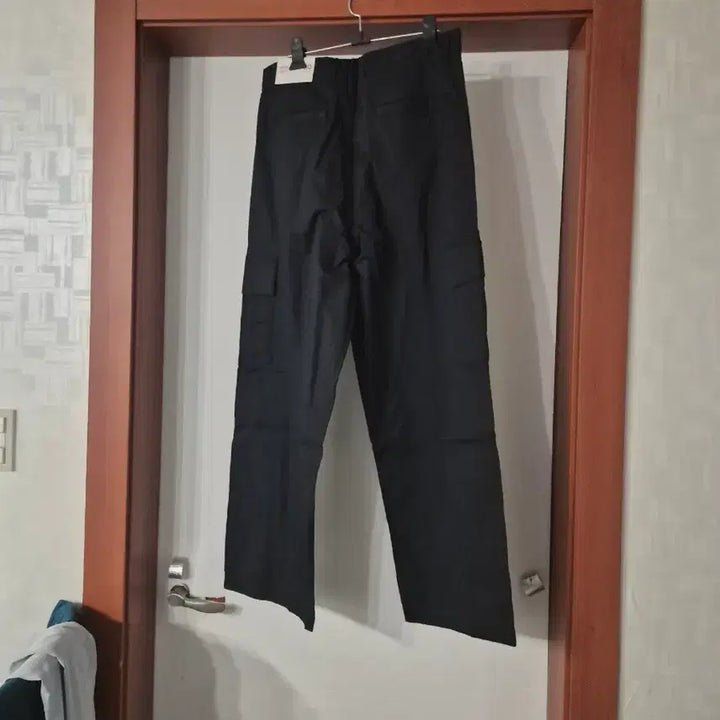 [BUNJANG] 8seconds Black Cargo Wide Pants / 8seconds 블랙 카고 와이드 팬츠 새상품