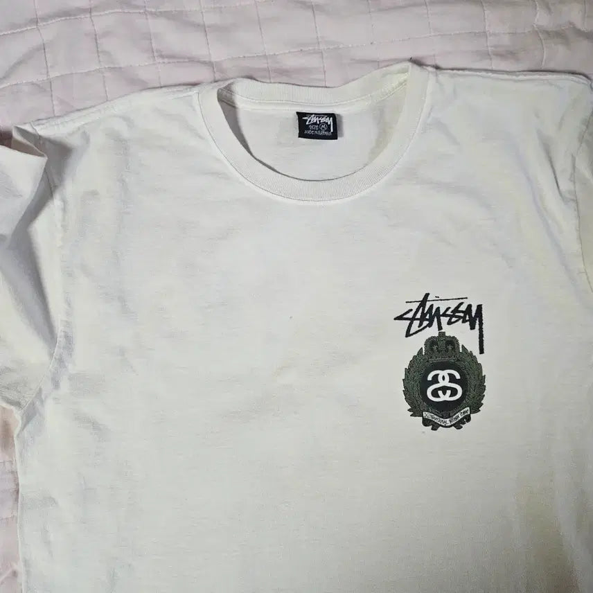 [BUNJANG] Stussy Crown Short Sleeve T-shirt / 스투시 반팔 m 티셔츠 크라운