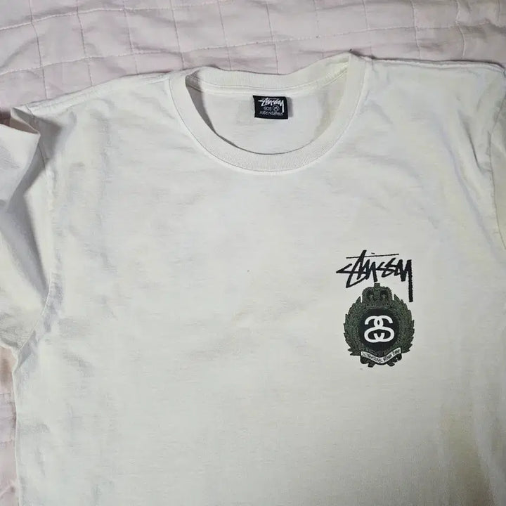 [BUNJANG] Stussy Crown Short Sleeve T-shirt / 스투시 반팔 m 티셔츠 크라운