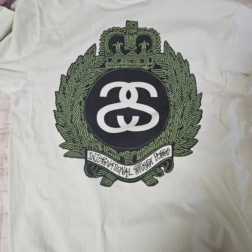 [BUNJANG] Stussy Crown Short Sleeve T-shirt / 스투시 반팔 m 티셔츠 크라운