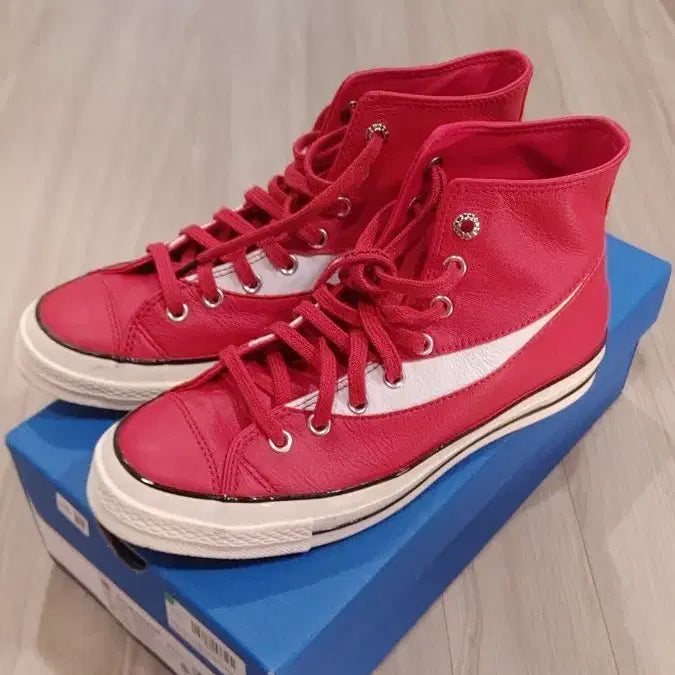 [BUNJANG] Converse x Coca-Cola High Top Sneakers / 컨버스 x 코카콜라 하이 270