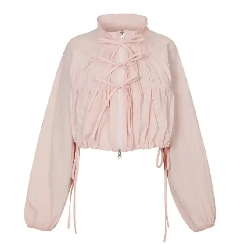 [BUNJANG] Pain or Pleasure Lucy Windbreaker Pink / 페인오어플레져 루시 윈드브레이커 바람막이 핑크