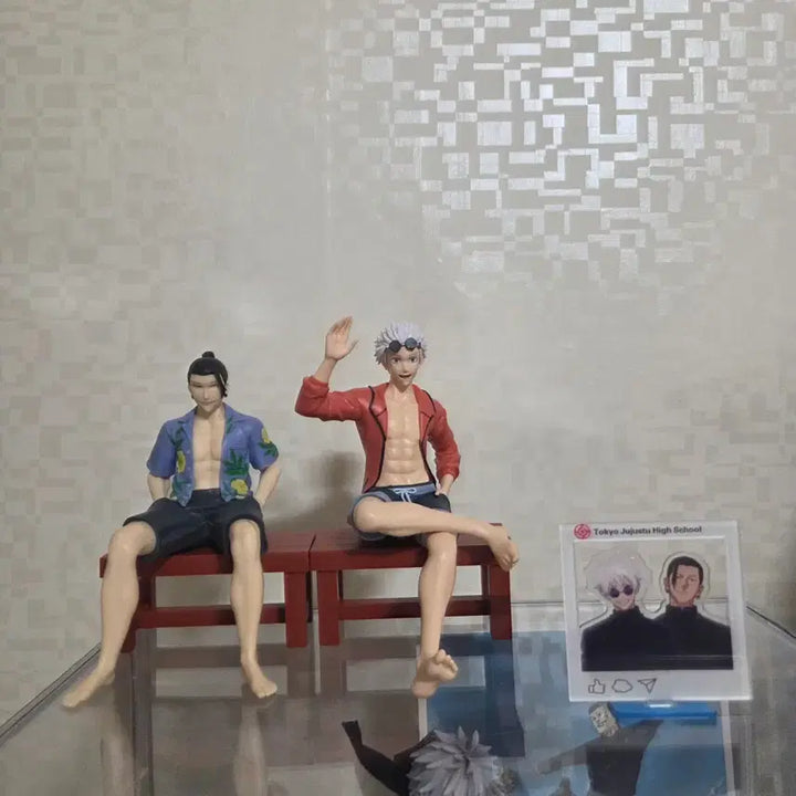 [BUNJANG] Jujutsu Kaisen Gojo Satoru &amp; Geto Suguru Figure Bundle Set / 주술회전 여름 고죠 게토 일괄판매