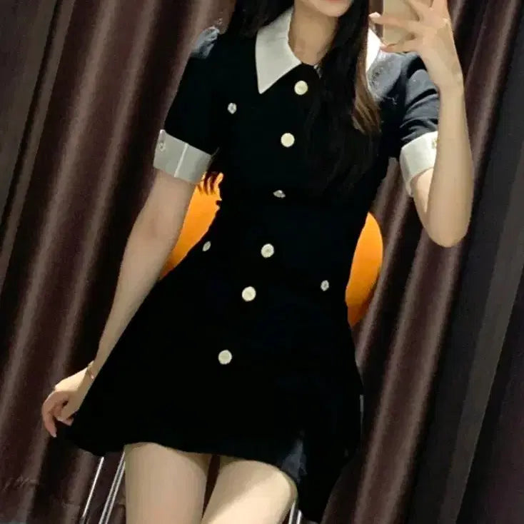 [BUNJANG] Imported Apparel Pearl Tweed Dress / 수입의류 펄원피스 (188900) 트위드 하객룩 새상품