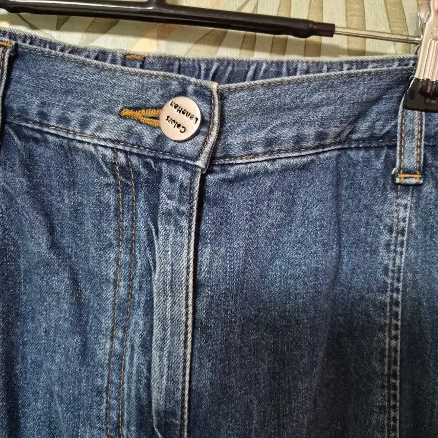 [BUNJANG] Benetton Denim Long Skirt / 베네통 데님롱스커트