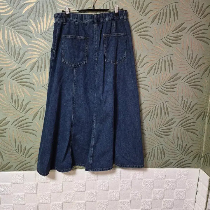 [BUNJANG] Benetton Denim Long Skirt / 베네통 데님롱스커트