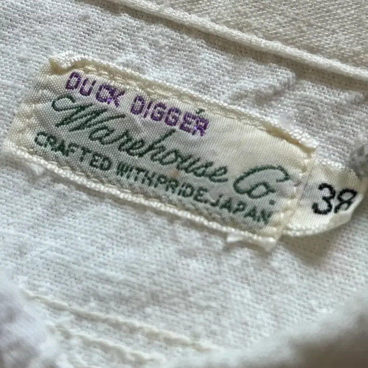 [SOLD OUT] WAREHOUSE DUCK DIGGER COTTON WORK SHIRTS