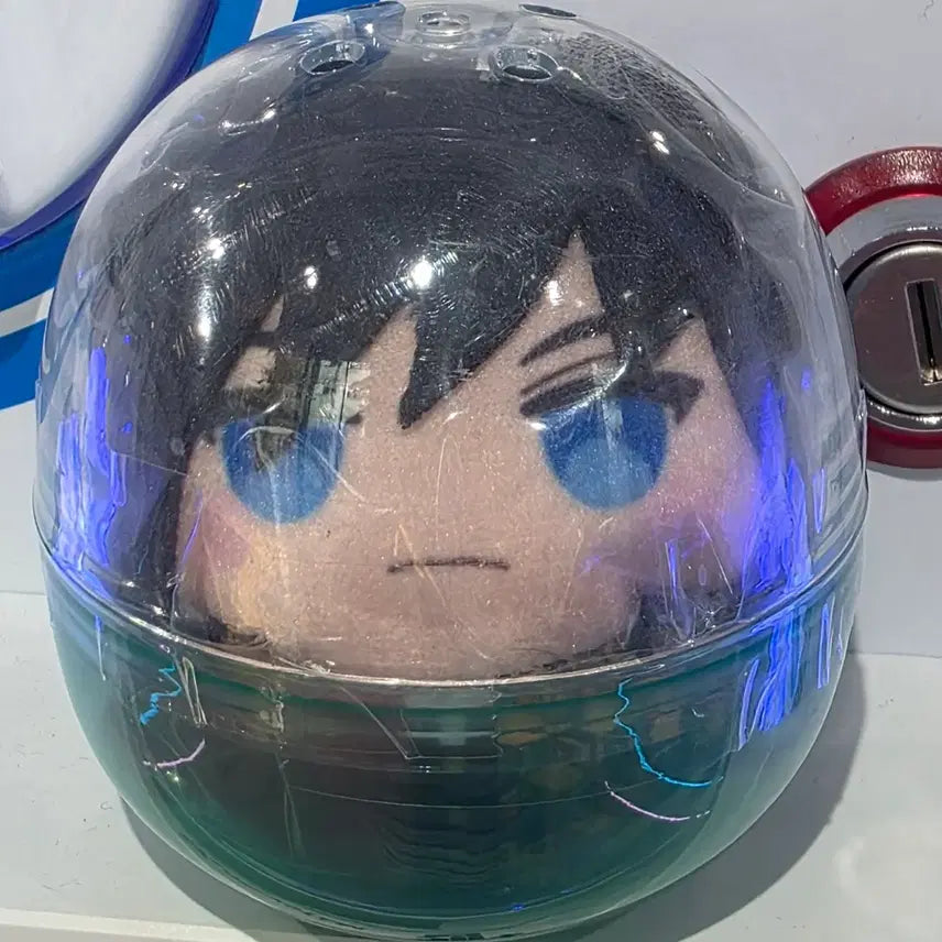 [BUNJANG] Demon Slayer Giyu Plush Doll / 귀멸의칼날 카푸코 프렌즈 가챠 기유 누이 인형 미개봉 새상품