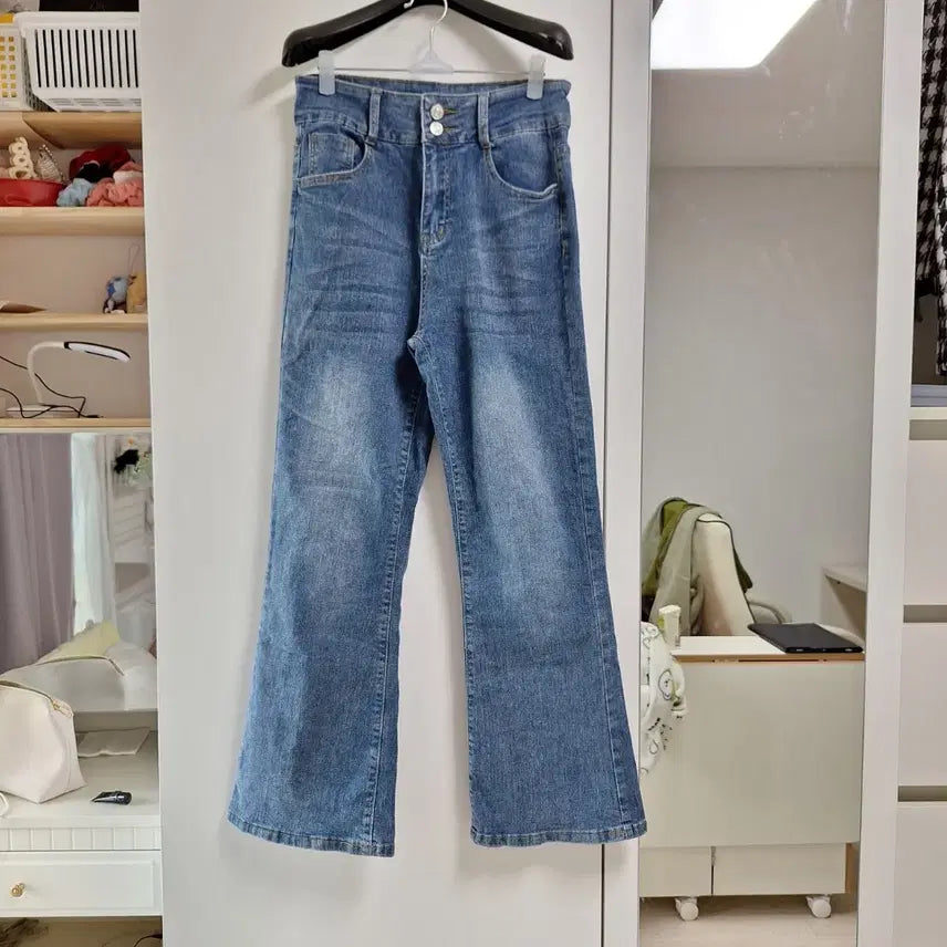 [SOLD OUT] 진청 부츠컷 데님 팬츠 M