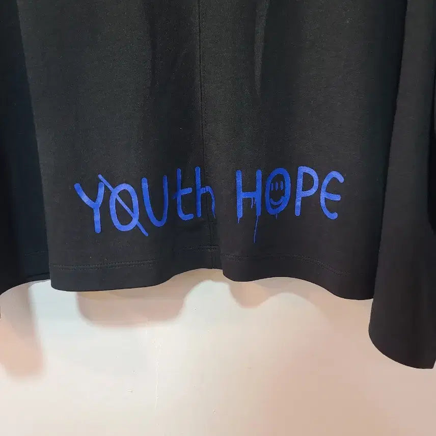 [BUNJANG] Smile Printed Oversized T-shirt / 스마일 프린팅 티셔츠