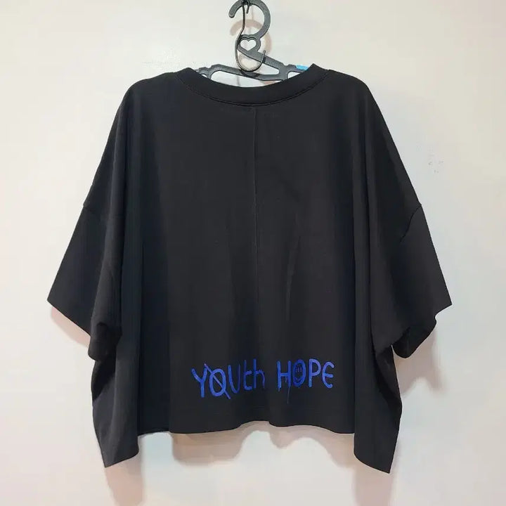 [BUNJANG] Smile Printed Oversized T-shirt / 스마일 프린팅 티셔츠