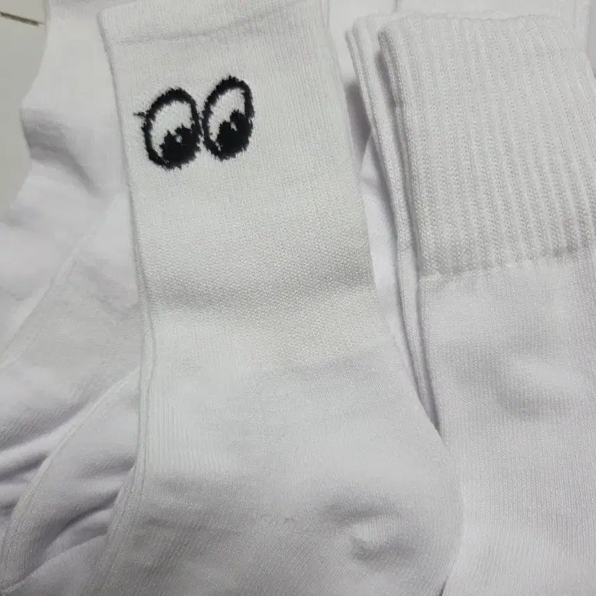 [BUNJANG] SOME White Socks (10 Pairs) / 양말