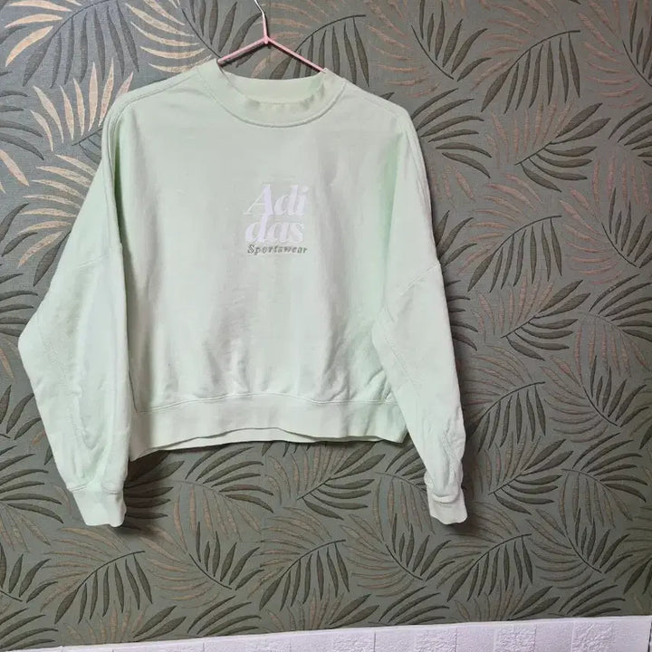 [BUNJANG] Adidas Mint Green Sweatshirt / 아디다스 스웨트셔츠 민트색