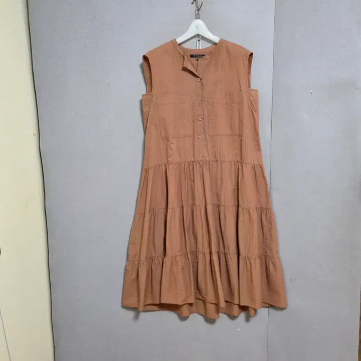 [BUNJANG] Nice Claup Nylon Blend Midi Dress / 나이스클랍 바스락소재 원피스  n4608