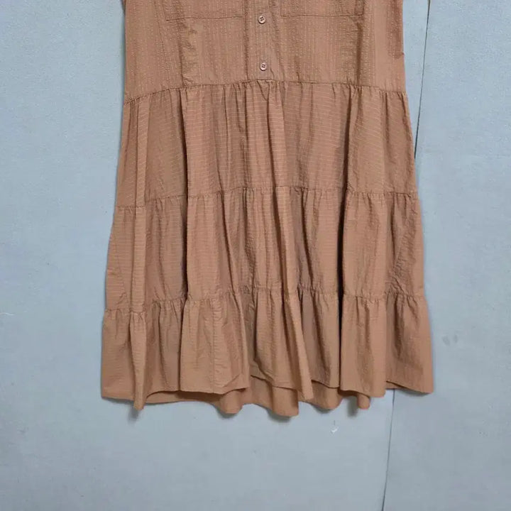 [BUNJANG] Nice Claup Nylon Blend Midi Dress / 나이스클랍 바스락소재 원피스  n4608