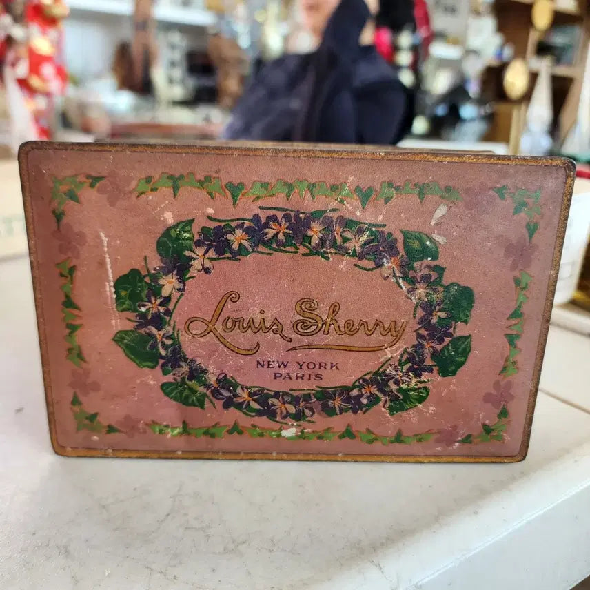 [SOLD OUT] USA 옛날 틴 깡통 크기15.8cmX10cm 높이6.5cm