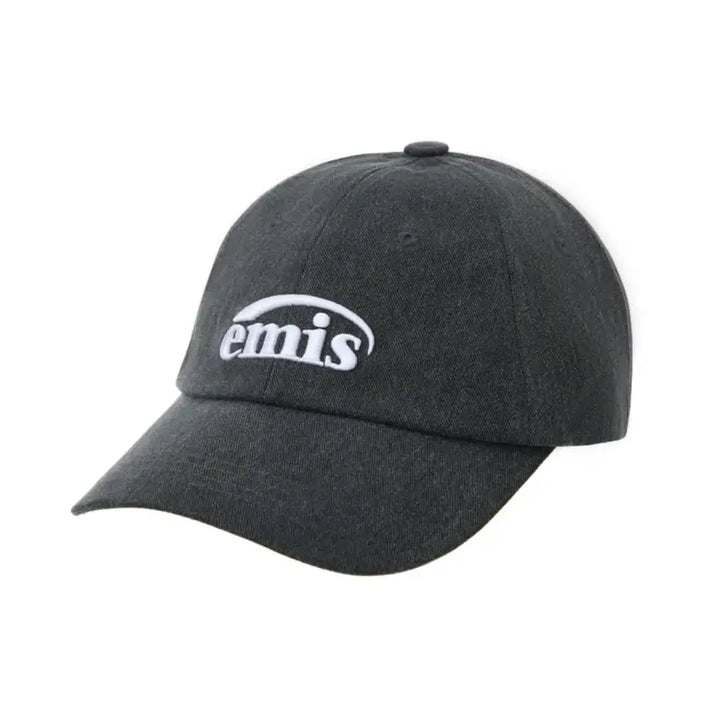 [SOLD OUT] 정품 미착용 새상품)emis이미스 피그먼트 자수 로고 볼캡-블랙