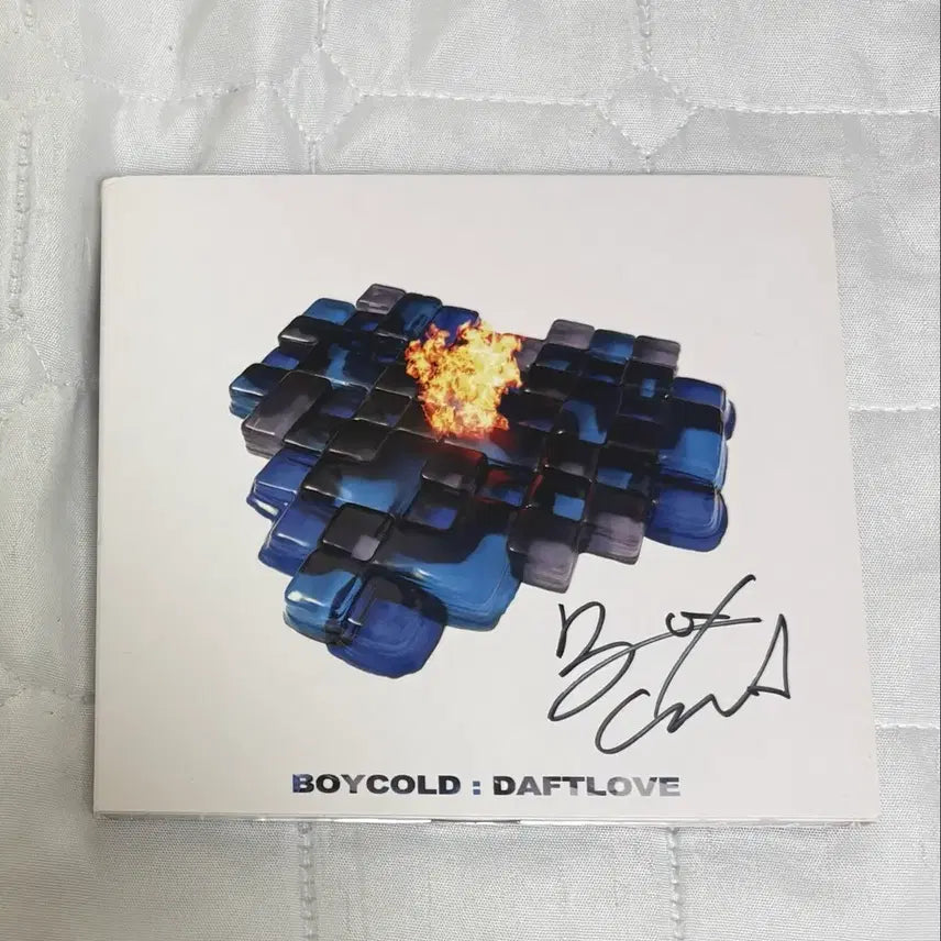 [BUNJANG] BOYCOLD DAFT LOVE Signed CD / 보이콜드 DAFT LOVE 사인 CD