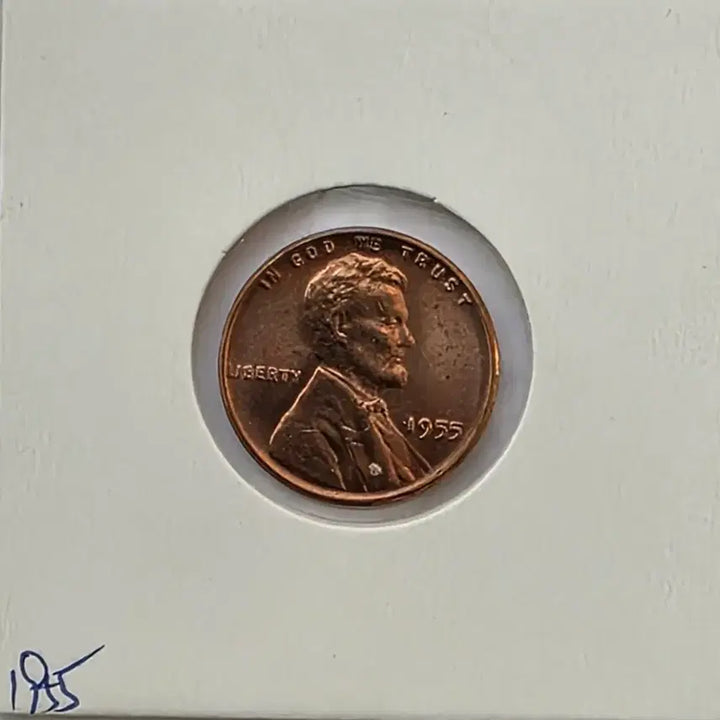 [BUNJANG] Lincoln 1955 Uncirculated Penny / 링컨 1센트 1955년도 미사용 페니