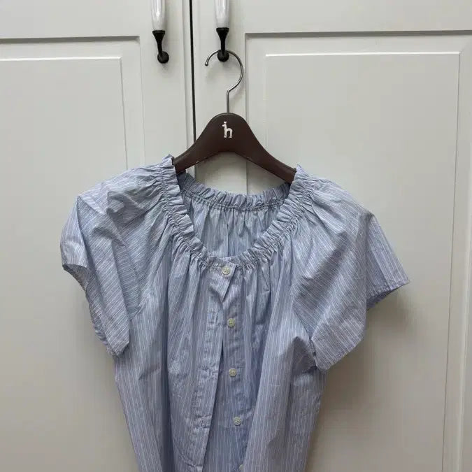 [BUNJANG] Short Sleeve Blouse / 반팔 블라우스
