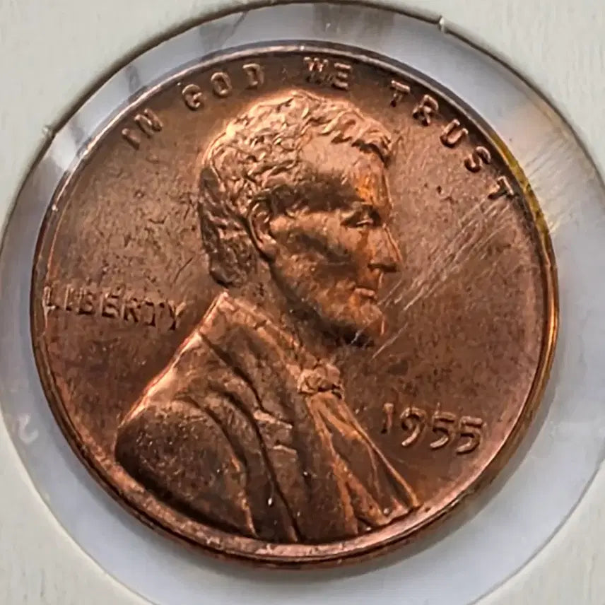 [BUNJANG] Lincoln 1955 Uncirculated Penny / 링컨 1센트 1955년도 미사용 페니