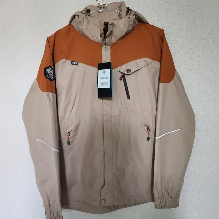 [BUNJANG] SPeLLeR Beige/Orange Windbreaker Jacket / 새상품)스펠러 등산 자켓 베이지/오렌지