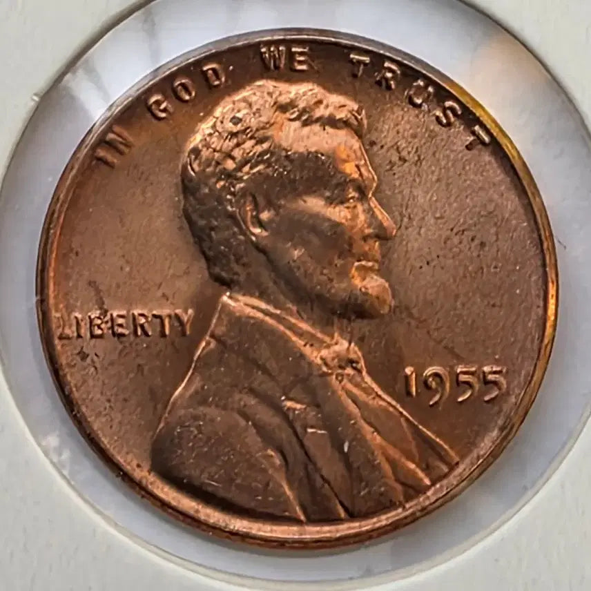 [BUNJANG] Lincoln 1955 Uncirculated Penny / 링컨 1센트 1955년도 미사용 페니