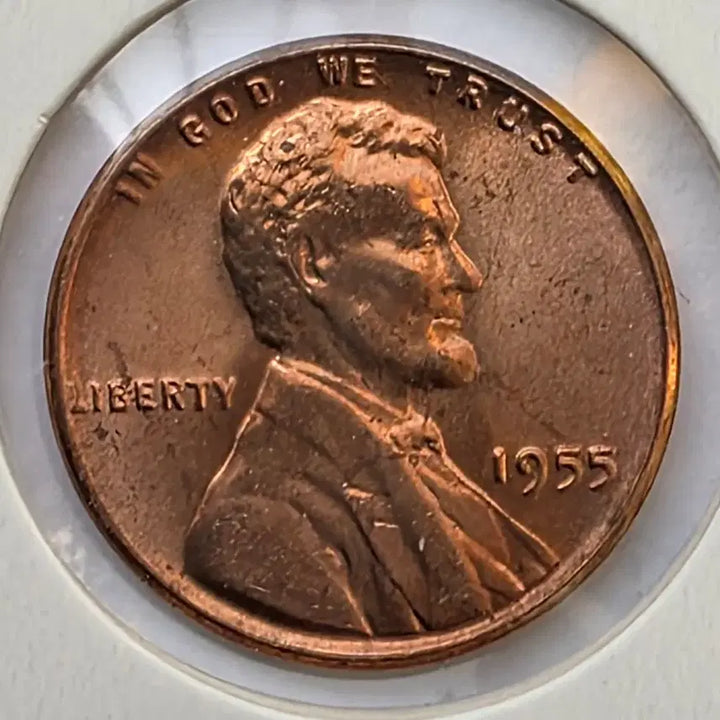 [BUNJANG] Lincoln 1955 Uncirculated Penny / 링컨 1센트 1955년도 미사용 페니