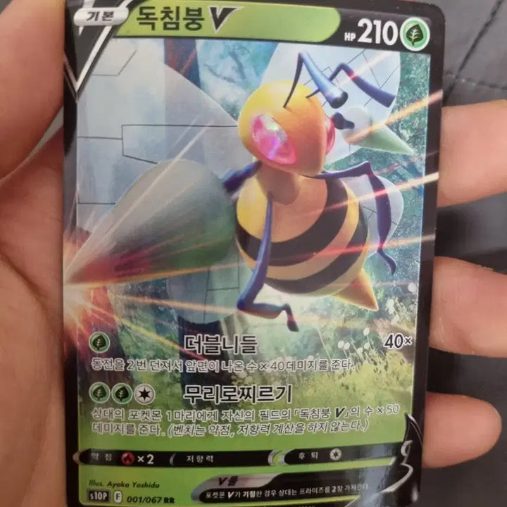 [BUNJANG] Pokemon Palkia Mimikyu Heatran Rhyperior Beedrill V RR Card / 펄기아 따라큐 히드런 레트라 독침붕 v rr