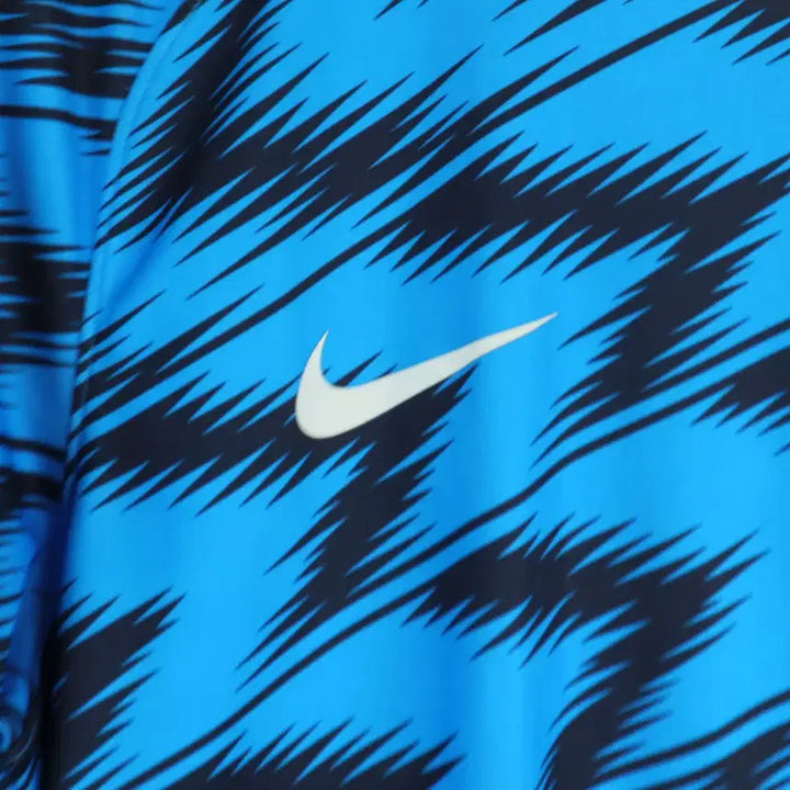 [BUNJANG] Nike Dri-FIT Blue Wave Graphic T-Shirt L / 나이키 NIKE 드라이핏 블루 웨이브 그래픽 반팔 티셔츠 L 정품