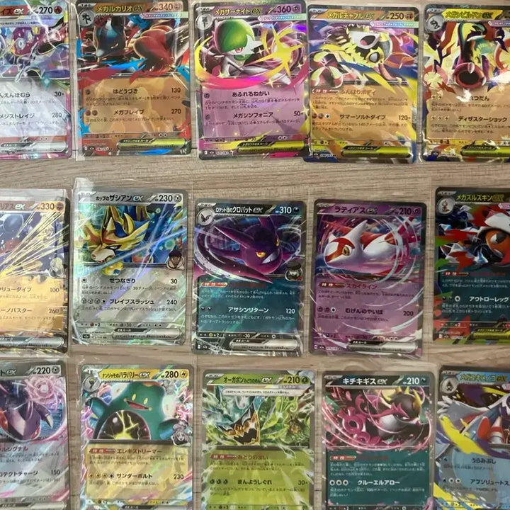 [BUNJANG] Pokemon Japanese RR Bundle Set / 일본판 포켓몬 카드 rr 15종 일괄 판매