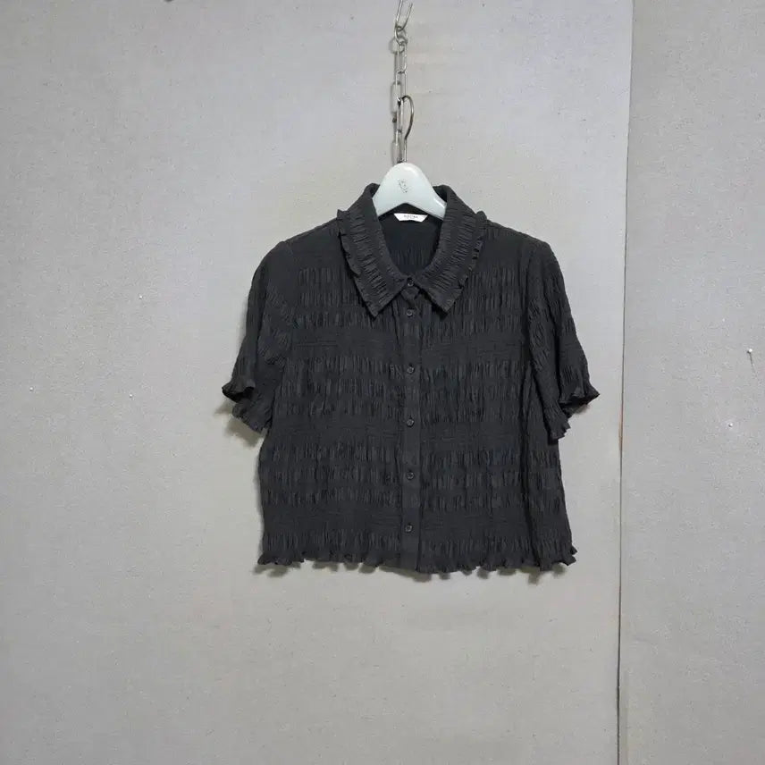 [BUNJANG] Sistina Natural Pleat Blouse 66 / 시스티나 자연스런주름 블라우스 66  n4609
