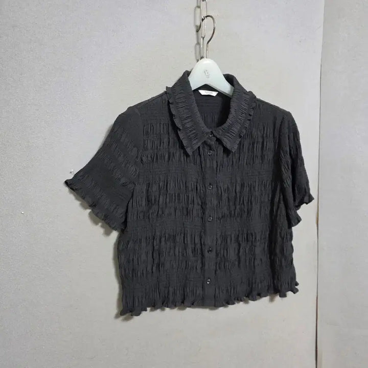 [BUNJANG] Sistina Natural Pleat Blouse 66 / 시스티나 자연스런주름 블라우스 66  n4609