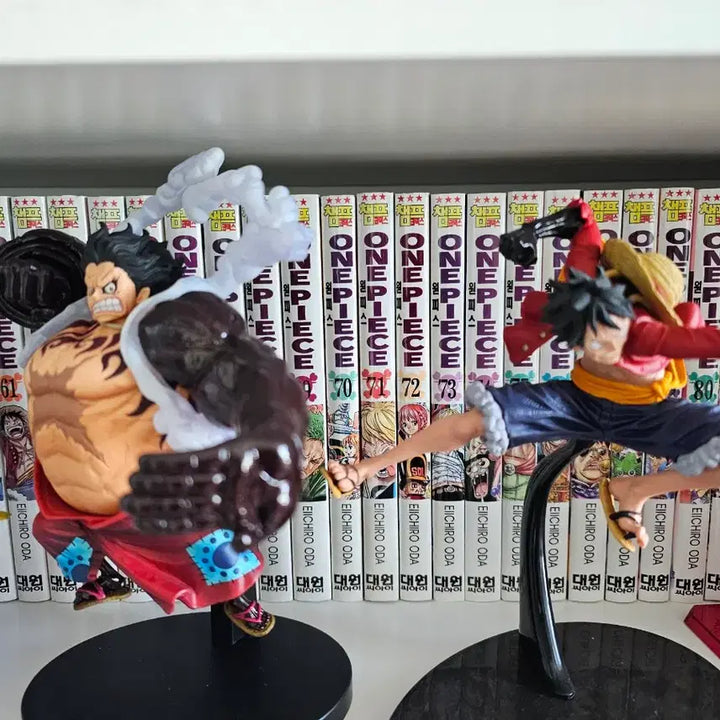 [BUNJANG] One Piece Luffy Figure Bundle Set / 원피스 루피  피규어 4종 일괄