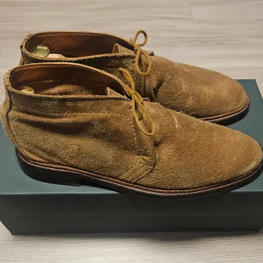 [BUNJANG] Alden 1493 Unlined Chukka Boots / 알든 1493 언라인드 처카부츠