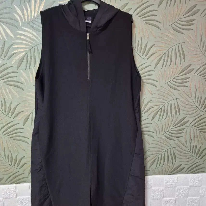 [BUNJANG] Black Koi Hooded Midi Dress / 잉어 후드원피스